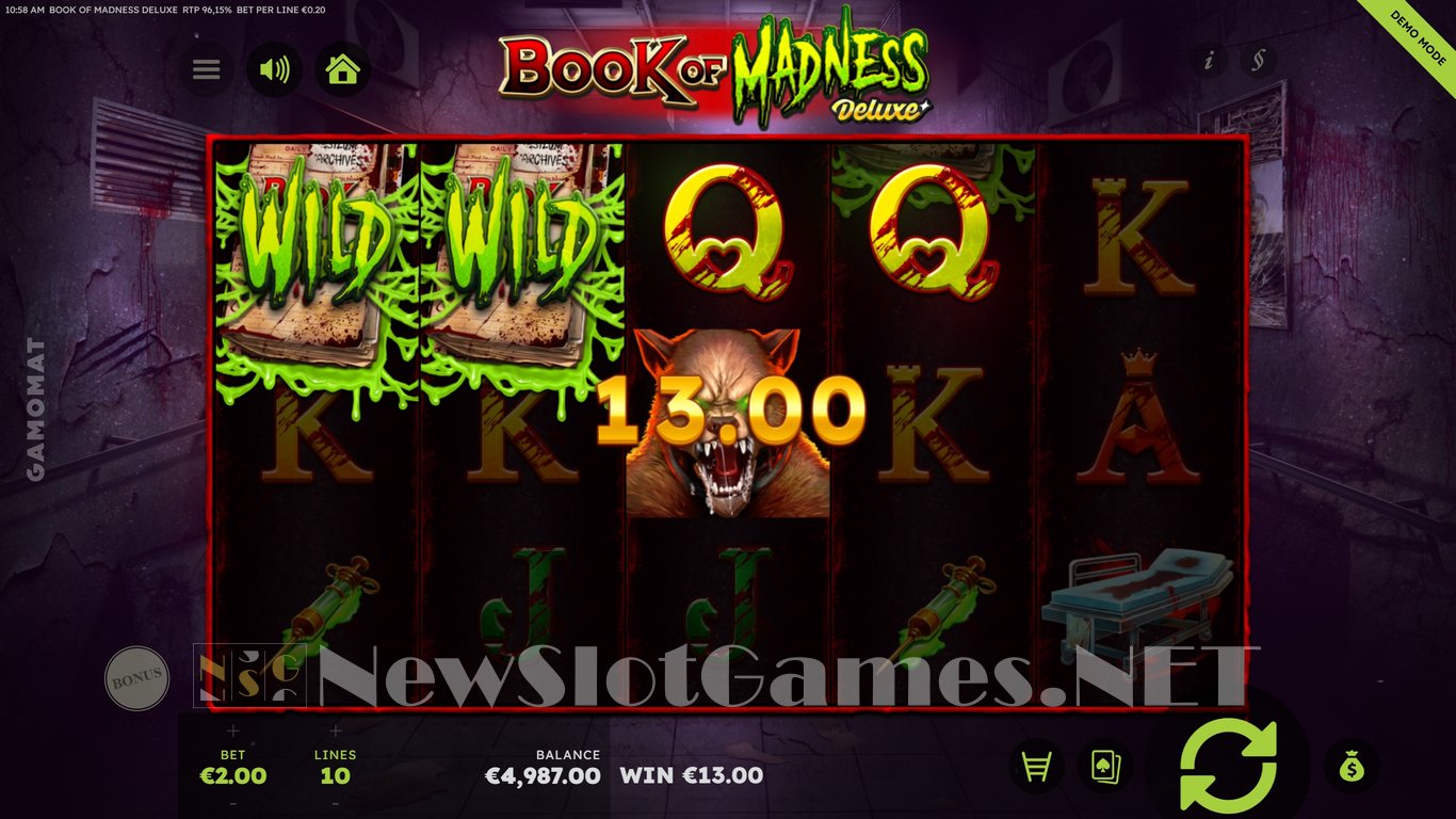Book of Madness Deluxe Slot Slot Image in Demo - pic. 4