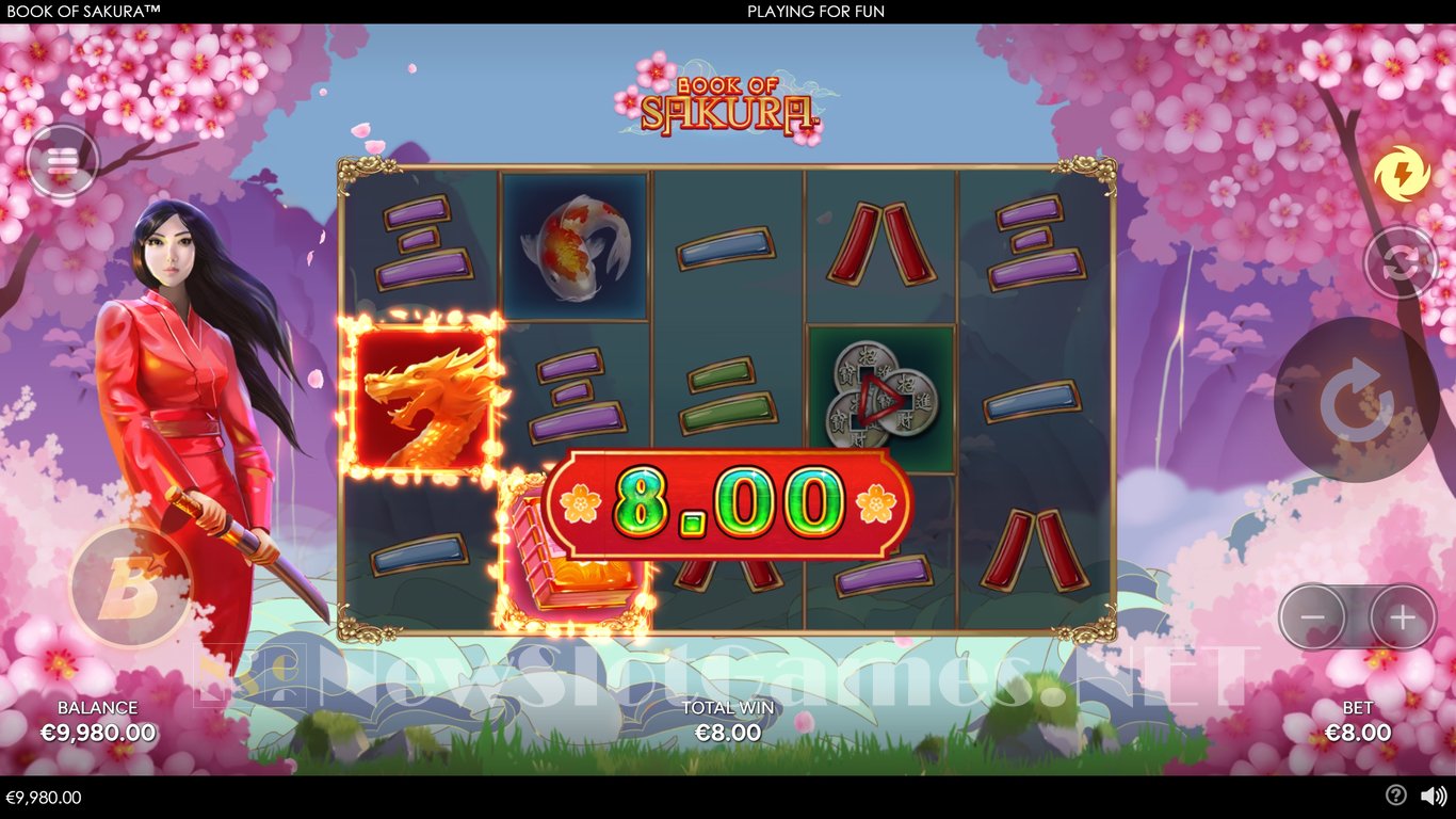 Book of Sakura Slot Slot Image in Demo - pic. 3