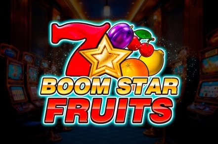Boom Star Fruits Slot Logo