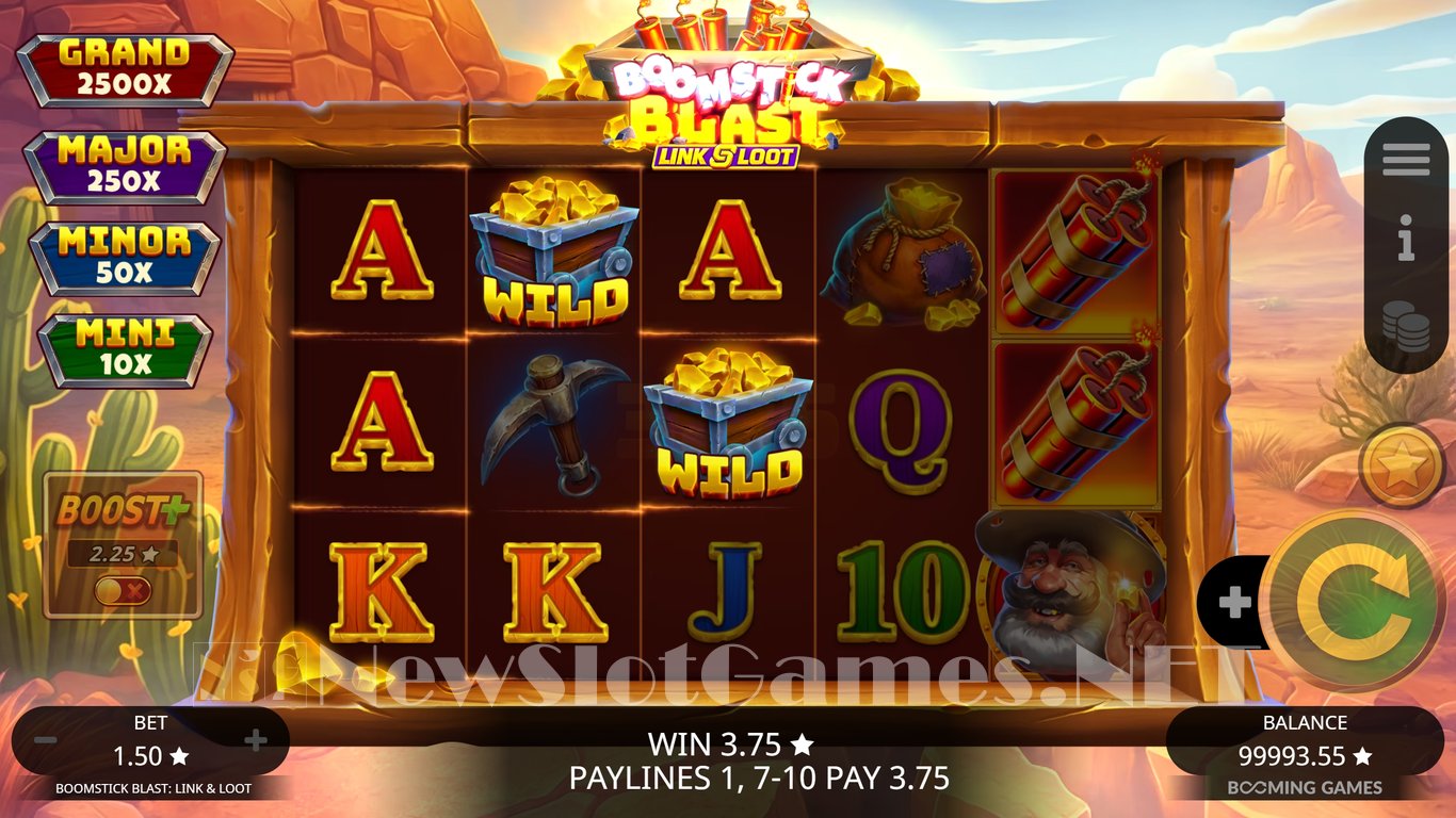 Boomstick Blast Link & Loot Slot Slot Image in Demo - pic. 5