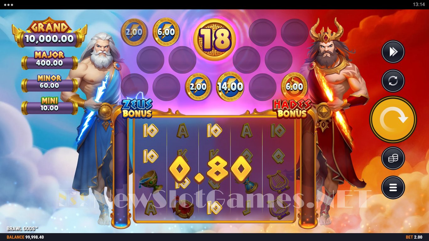 Brawl Gods Slot Demo Image