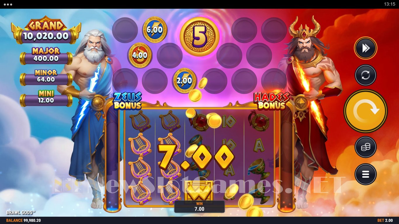 Brawl Gods Slot Slot Image in Demo - pic. 2
