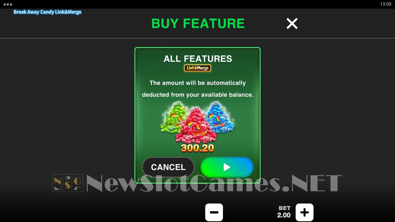 Break Away Candy Link&Merge Slot Slot Image in Demo - pic. 7