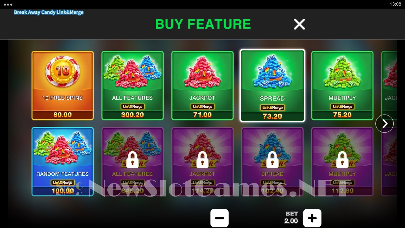 Break Away Candy Link&Merge Slot Slot Image in Demo - pic. 8