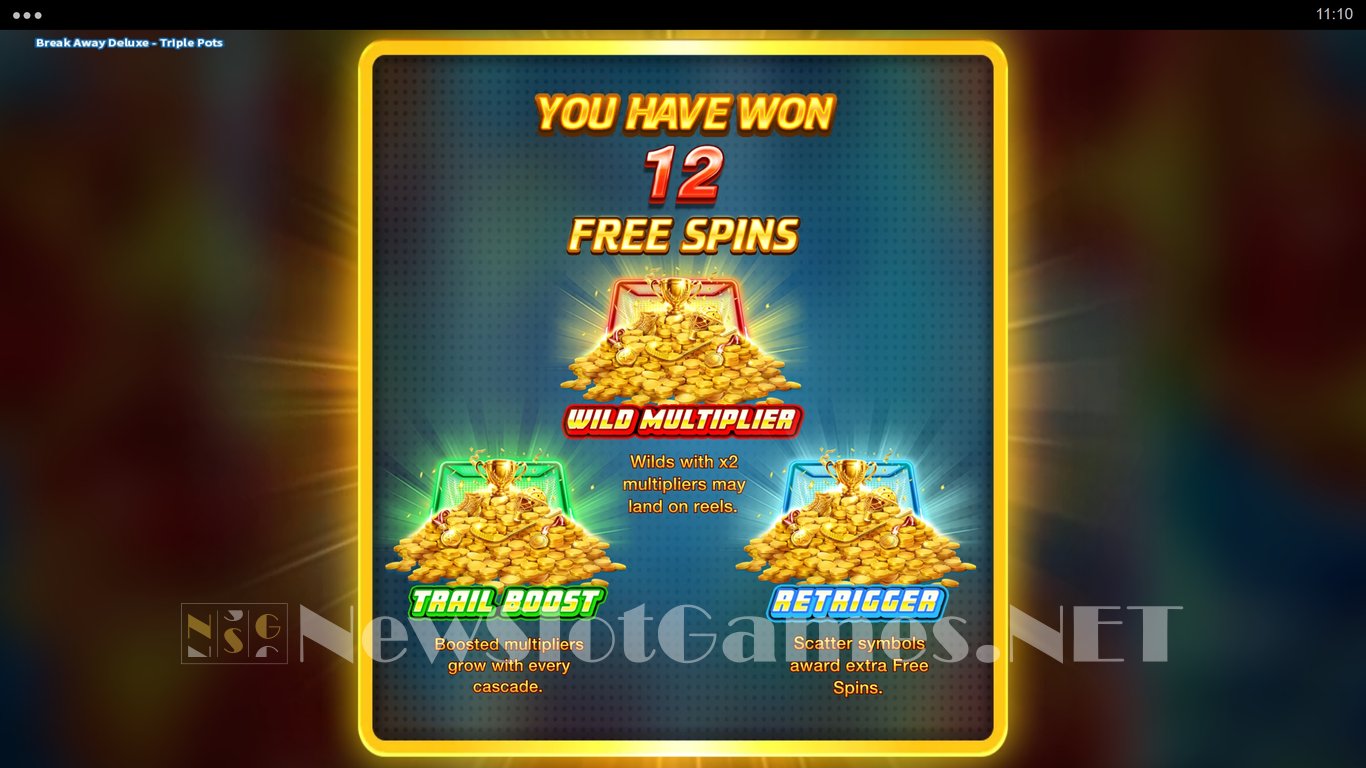Break Away Deluxe Triple Pots Slot Slot Image in Demo - pic. 4