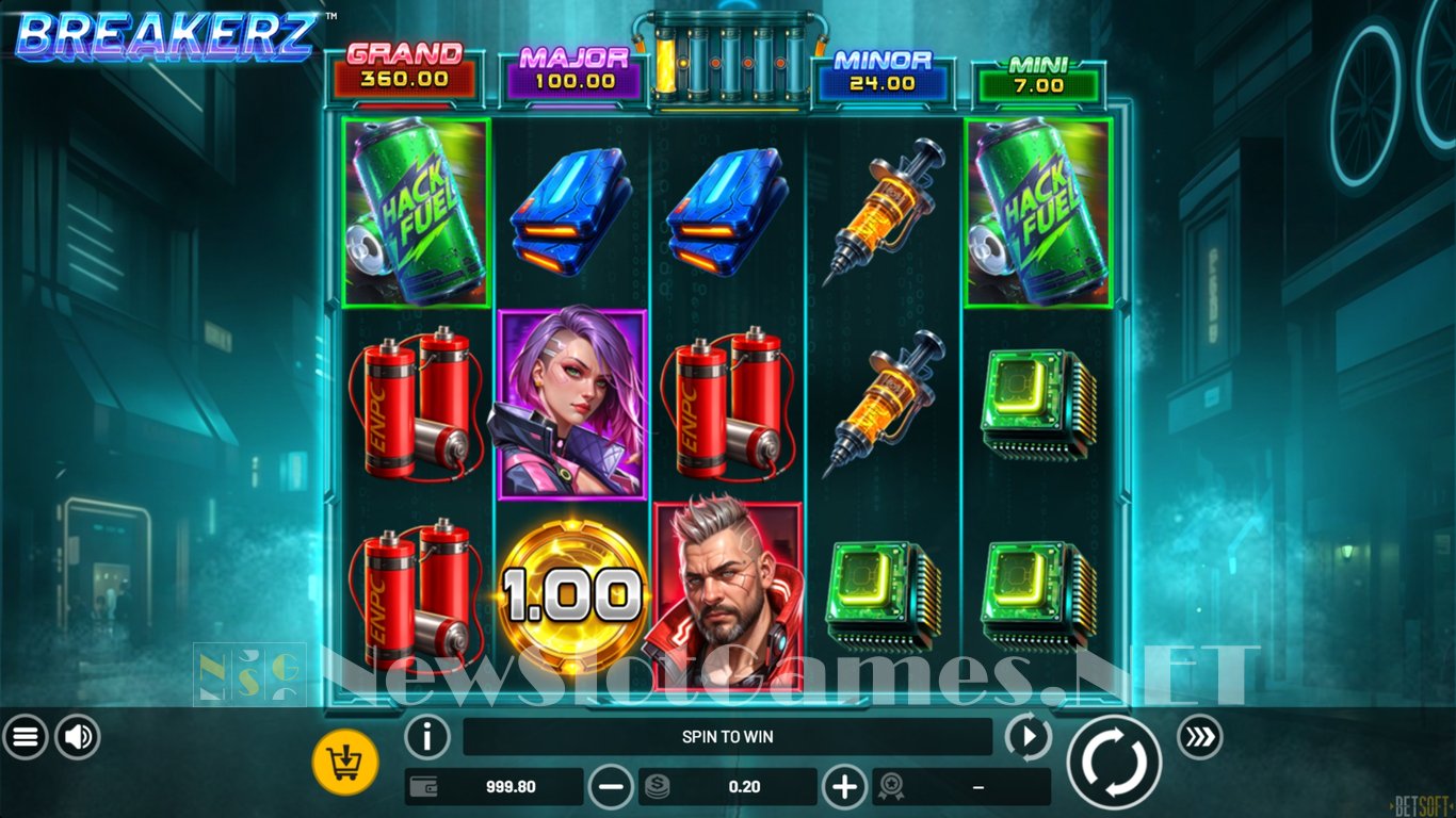 Breakerz Slot Demo Image