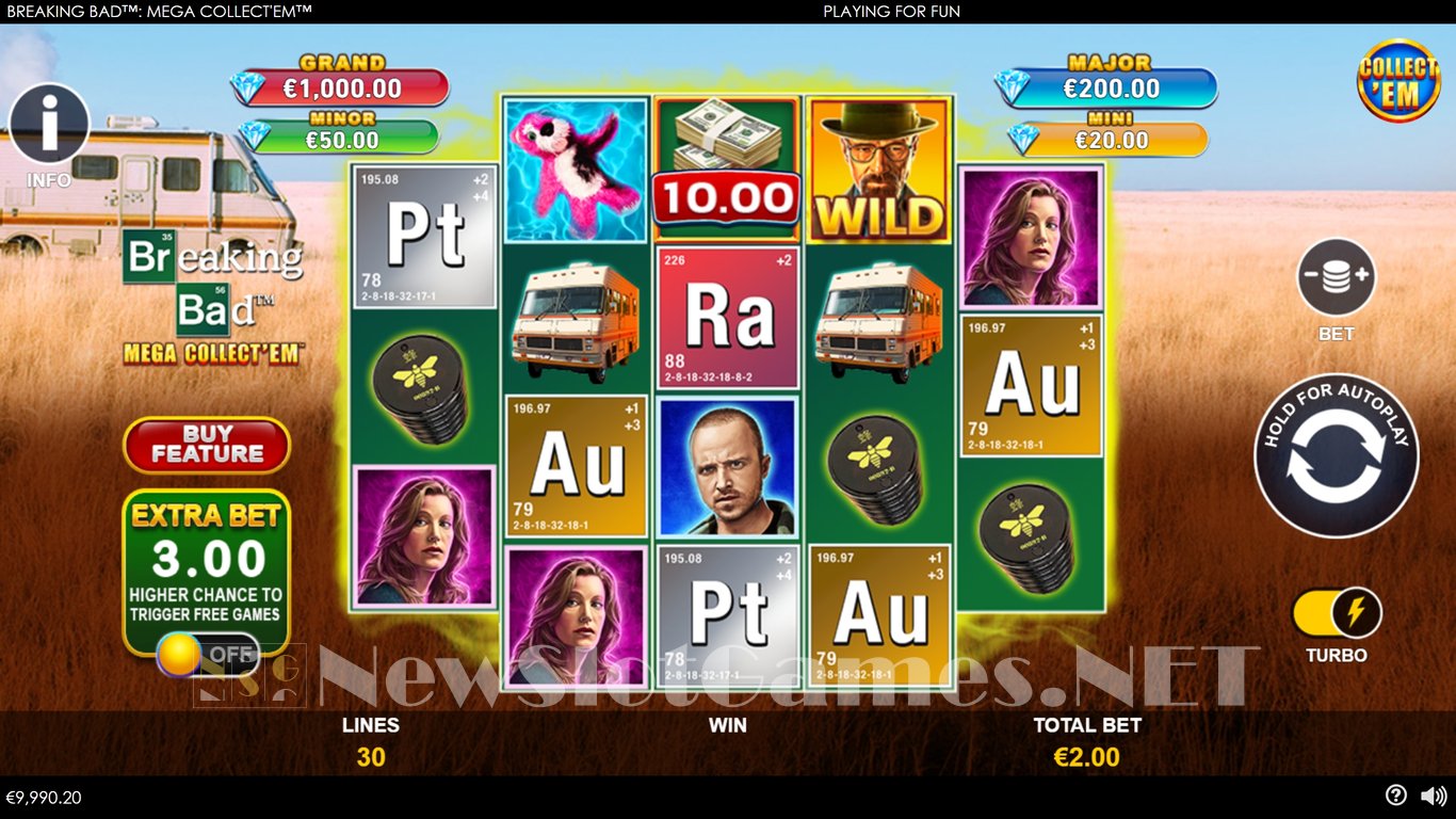 Breaking Bad Mega Collectem Slot Demo Image