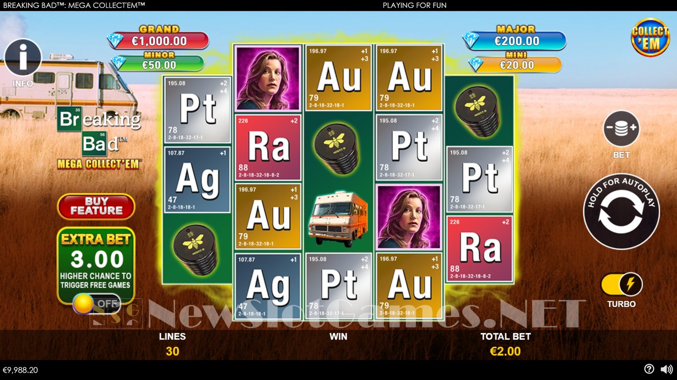 Breaking Bad Mega Collectem Slot Slot Image in Demo - pic. 2