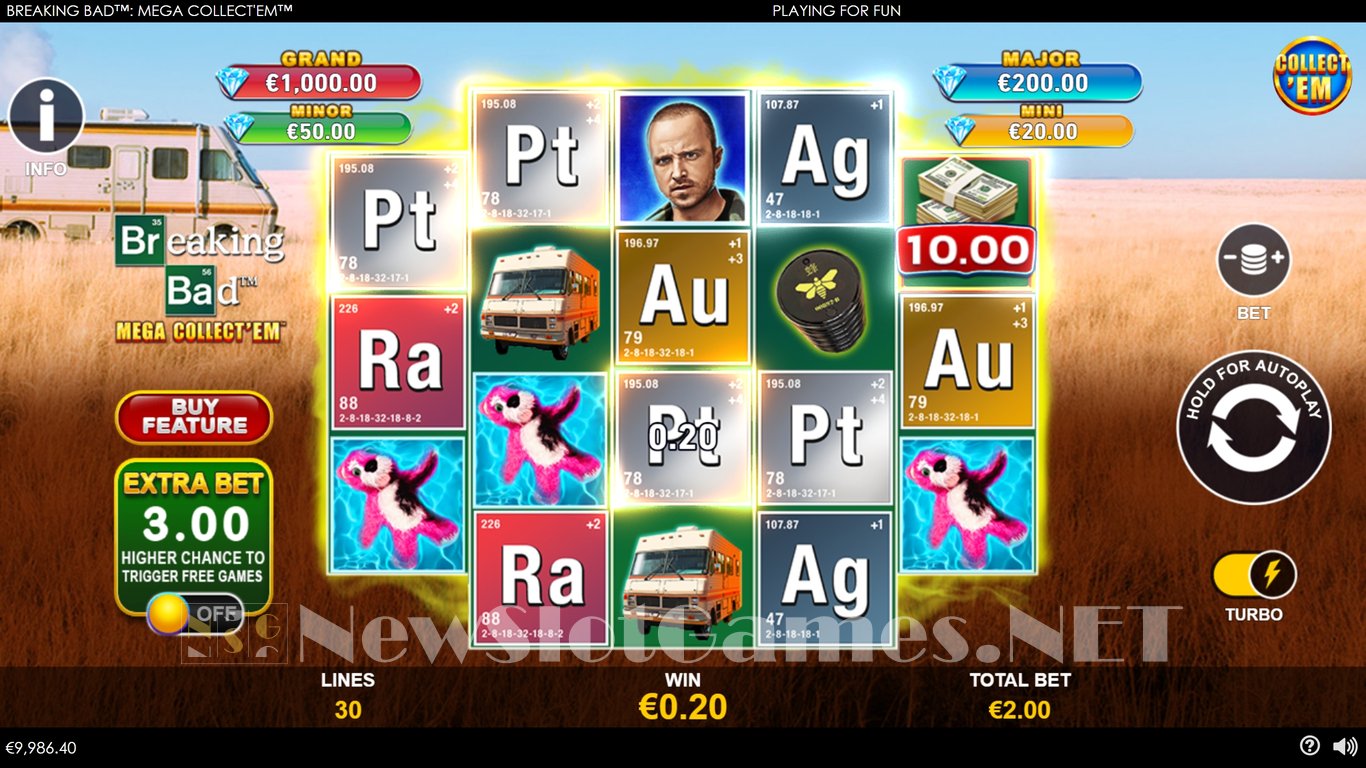 Breaking Bad Mega Collectem Slot Slot Image in Demo - pic. 3
