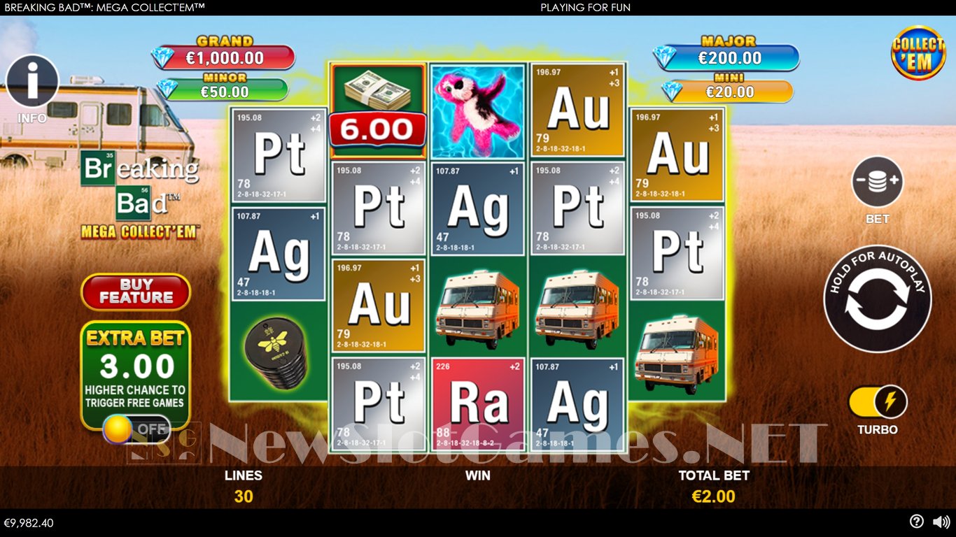 Breaking Bad Mega Collectem Slot Slot Image in Demo - pic. 4