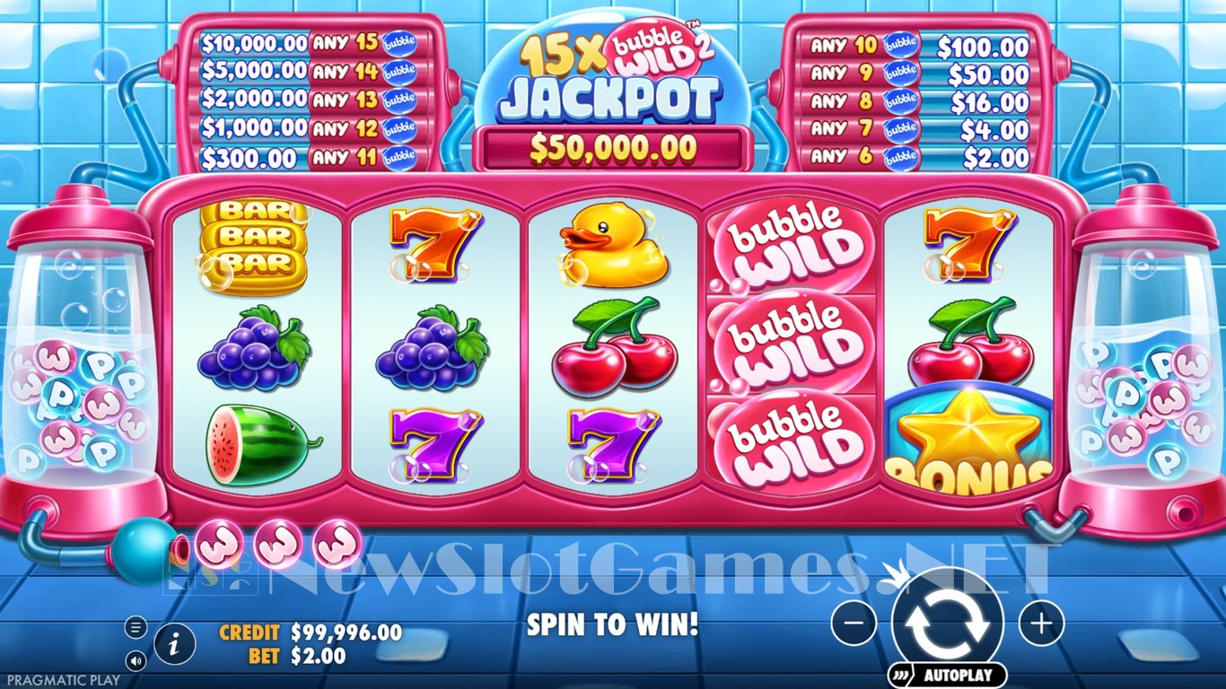 Bubble Wild 2 Slot Demo Image