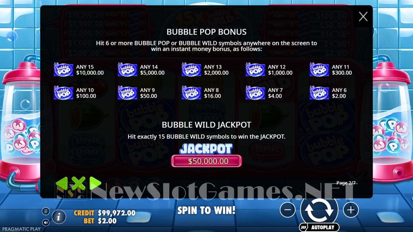 Bubble Wild 2 Slot Slot Image in Demo - pic. 4