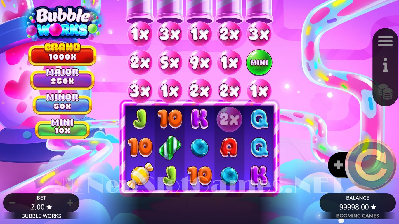Bubble Works Slot Demo Image