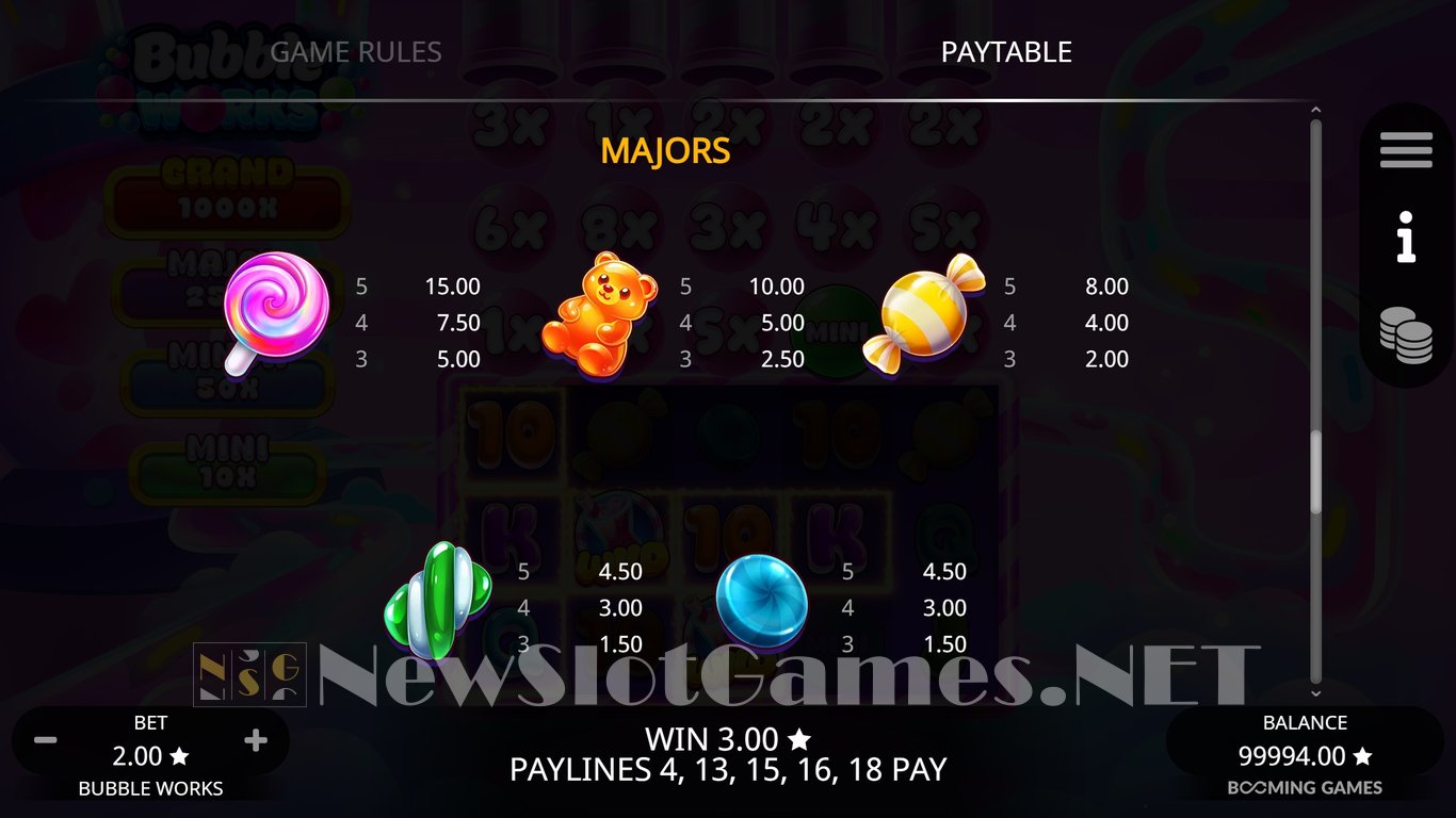 Bubble Works Slot Slot Image in Demo - pic. 6