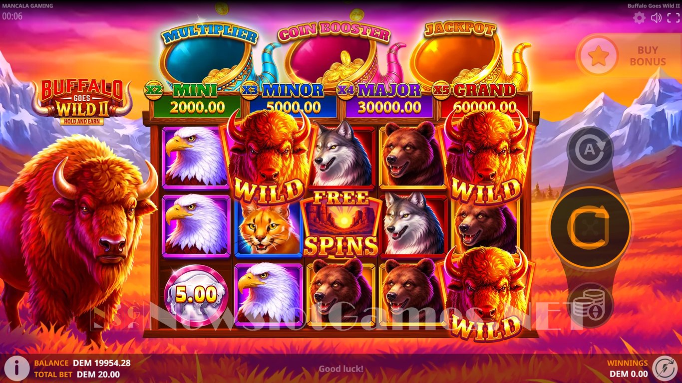 Buffalo Goes Wild 2 Slot Slot Image in Demo - pic. 2