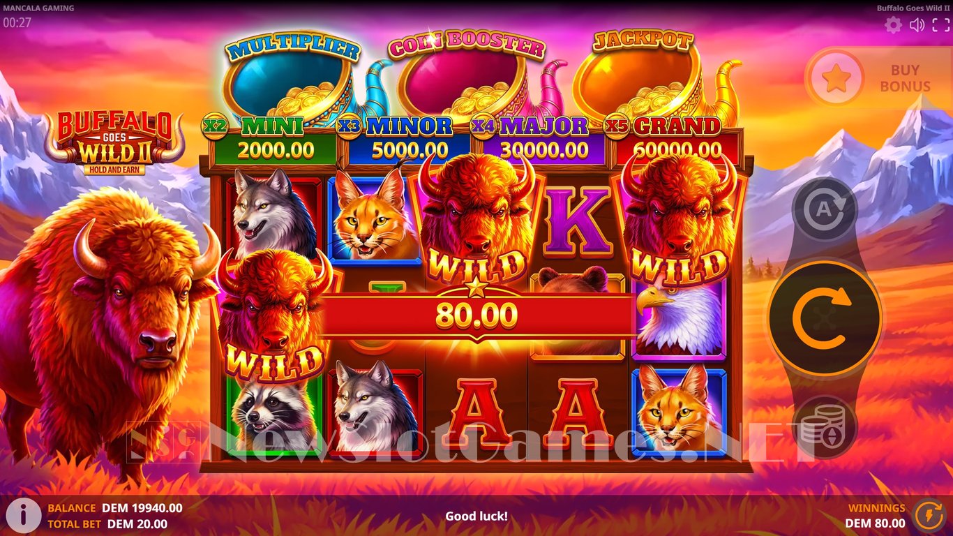 Buffalo Goes Wild 2 Slot Slot Image in Demo - pic. 4