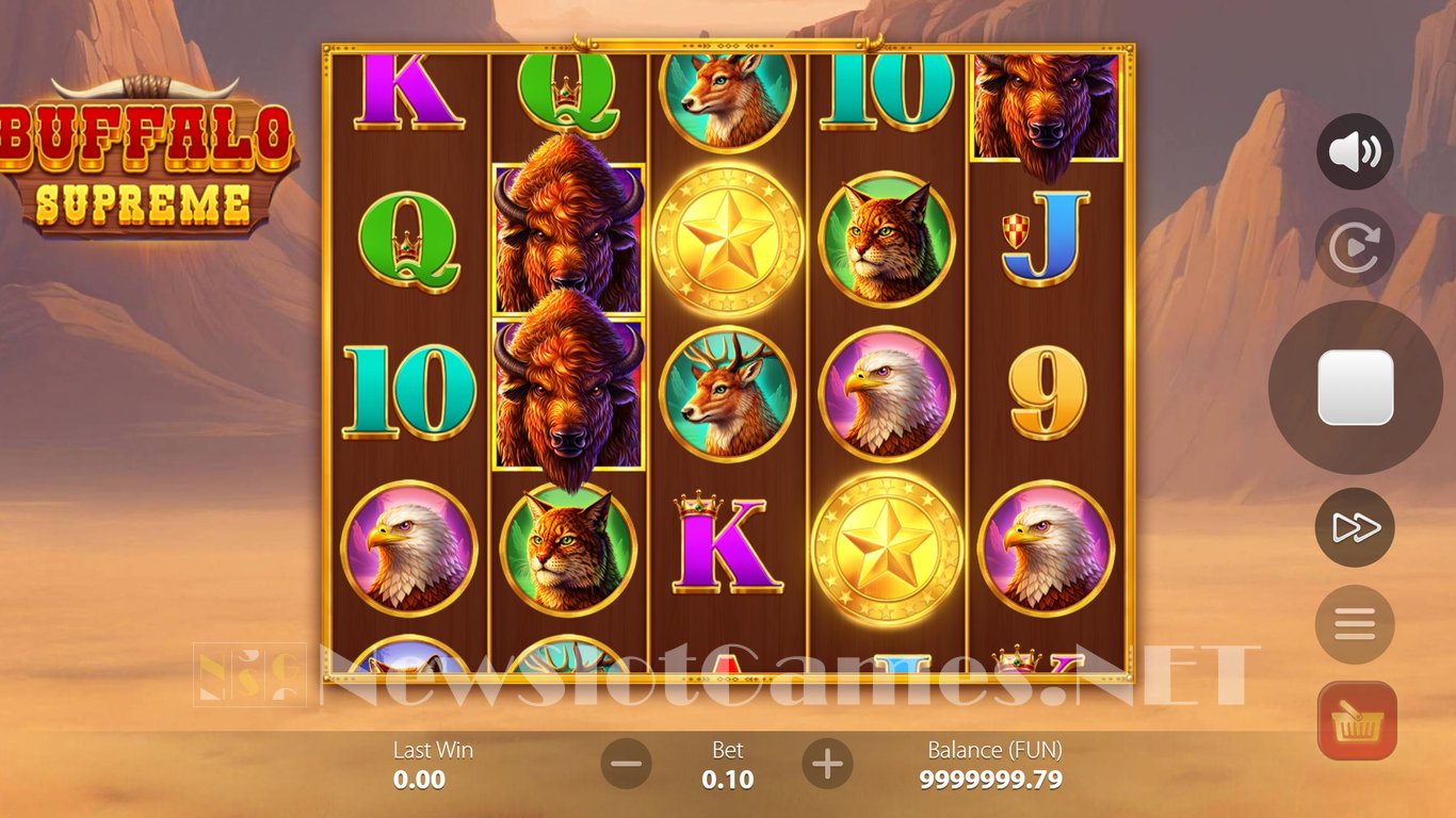 Buffalo Supreme Slot Demo Image