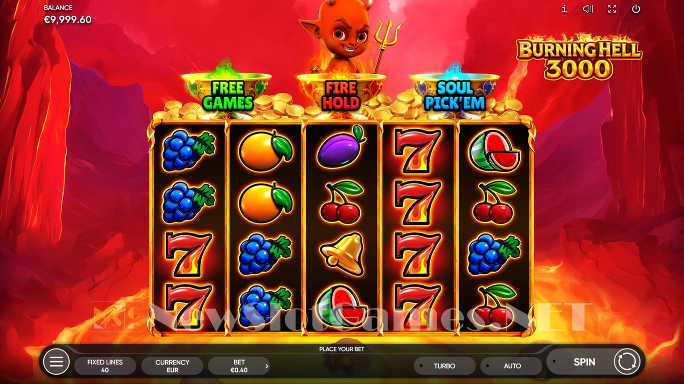 Burning Hell 3000 Slot Demo Image