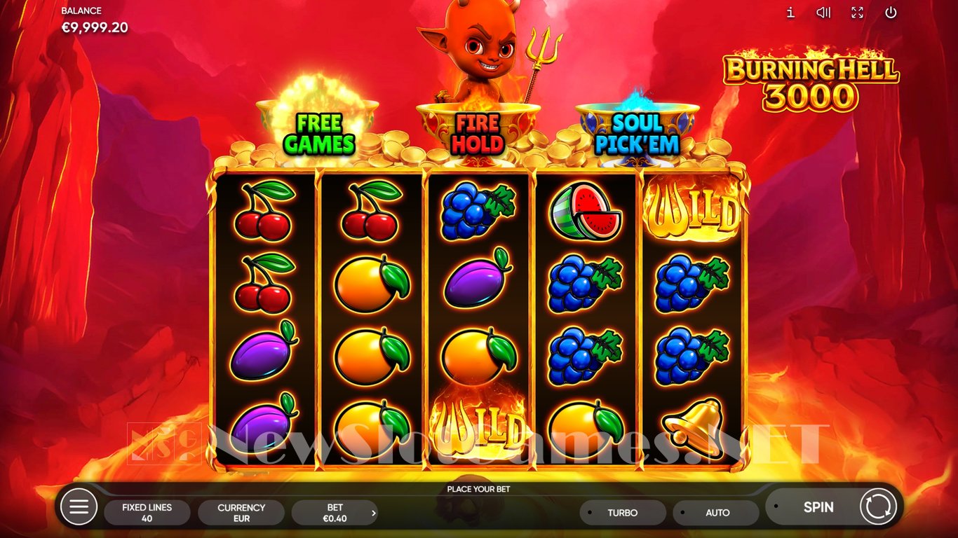 Burning Hell 3000 Slot Slot Image in Demo - pic. 2