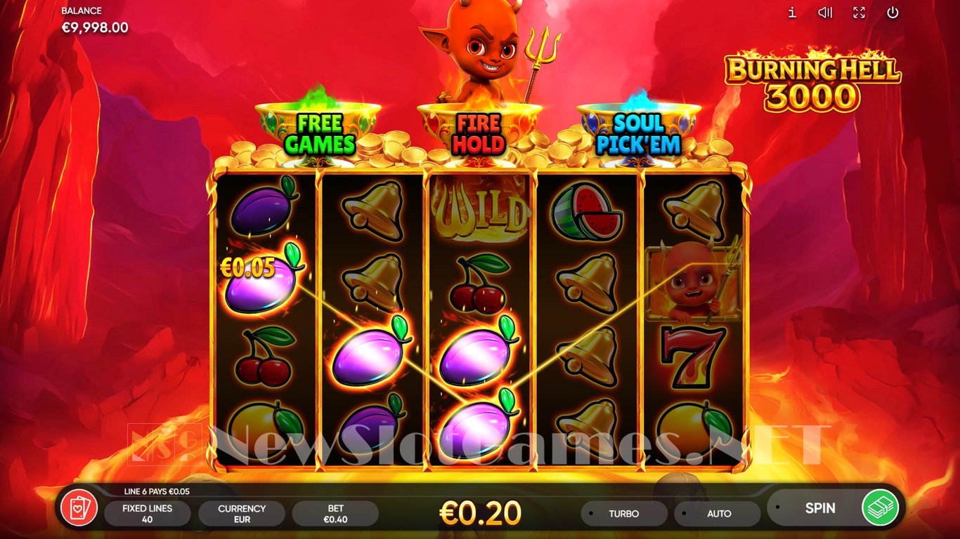 Burning Hell 3000 Slot Slot Image in Demo - pic. 3