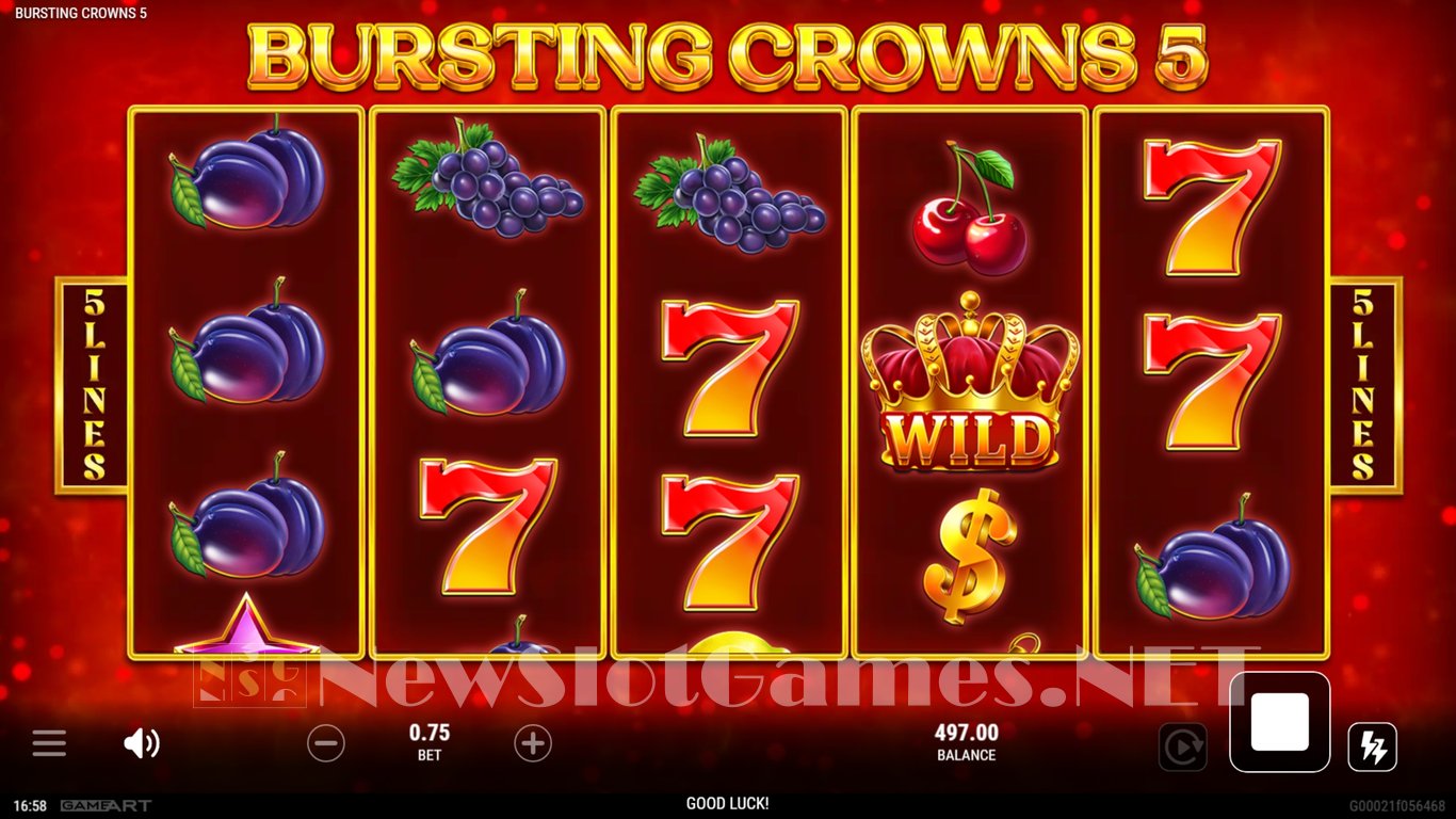 Bursting Crowns 5 Slot Slot Image in Demo - pic. 3
