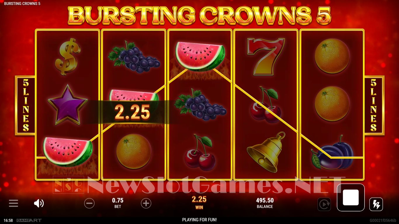 Bursting Crowns 5 Slot Slot Image in Demo - pic. 4