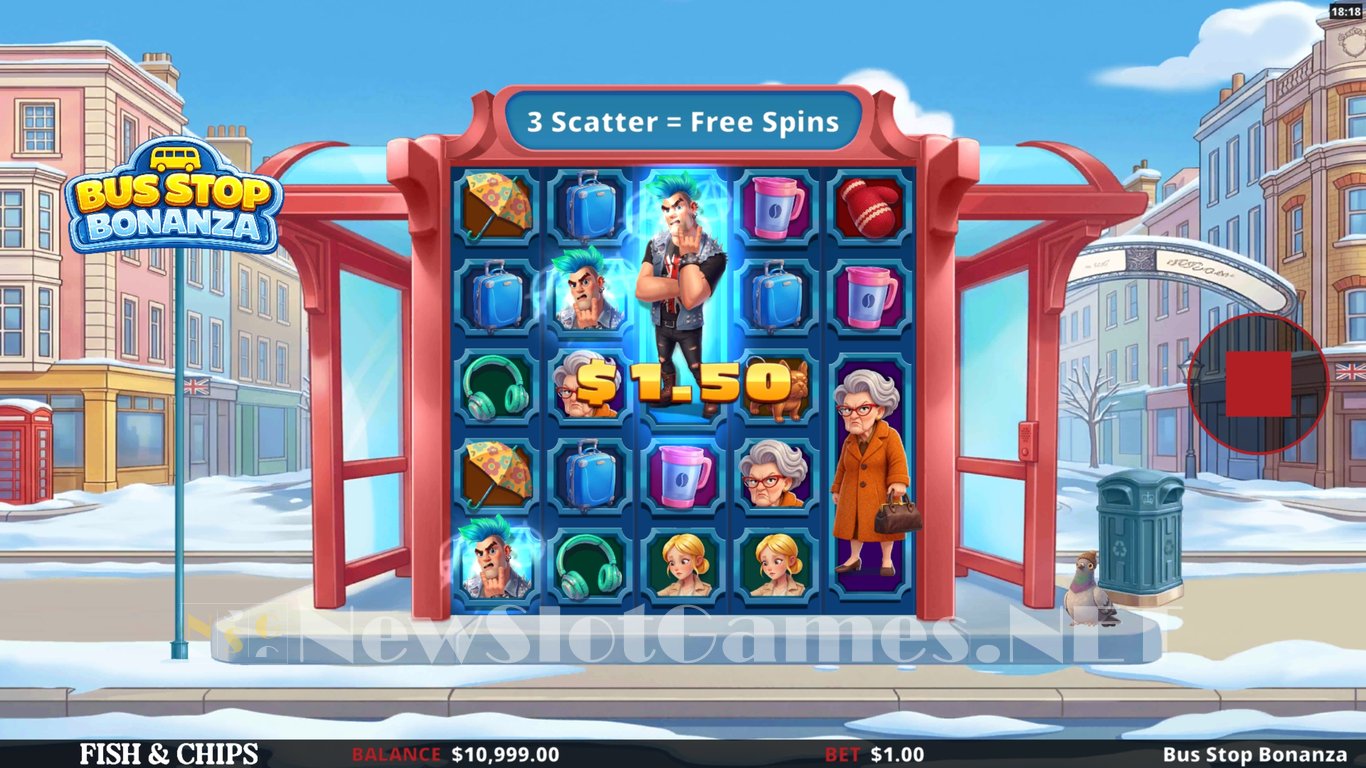 Bus Stop Bonanza Slot Demo Image