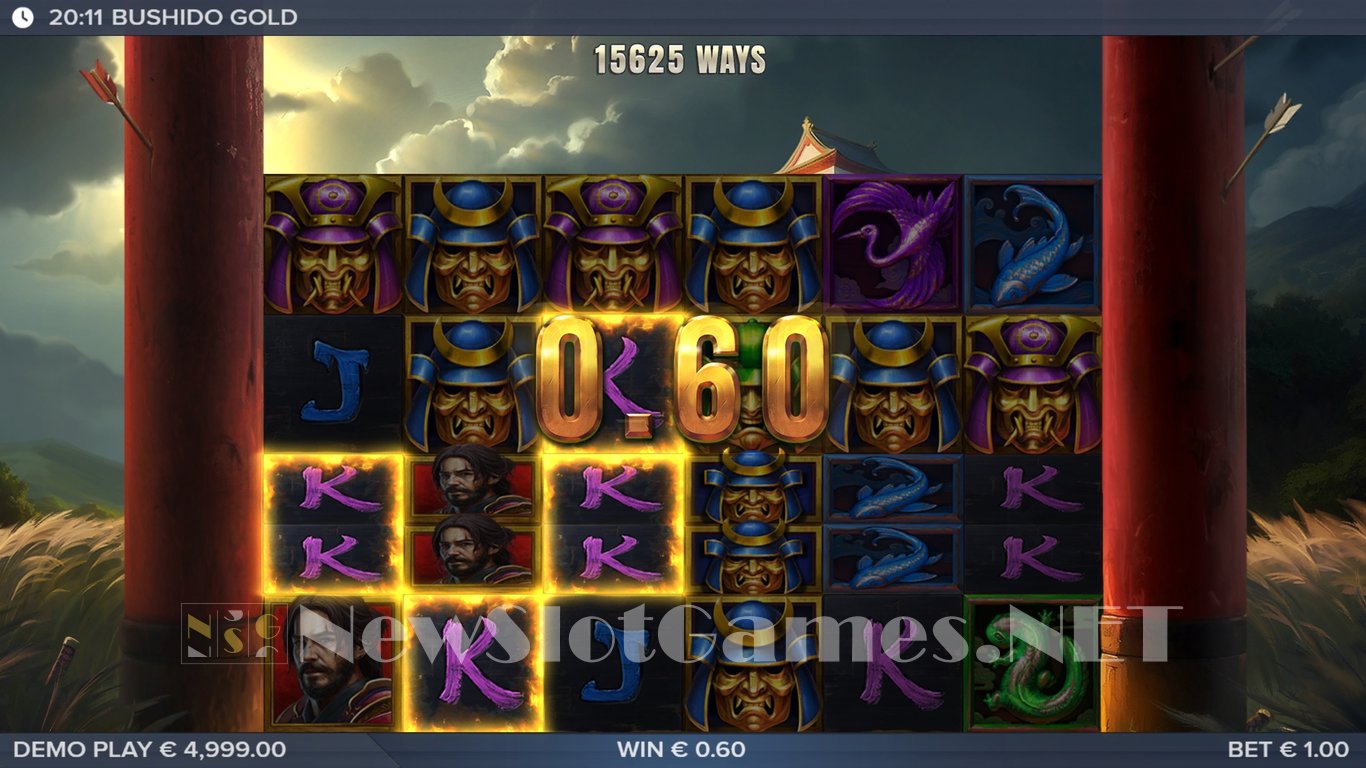 Bushido Gold Slot Demo Image