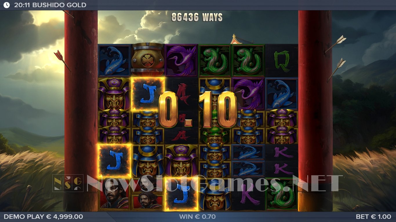 Bushido Gold Slot Slot Image in Demo - pic. 2