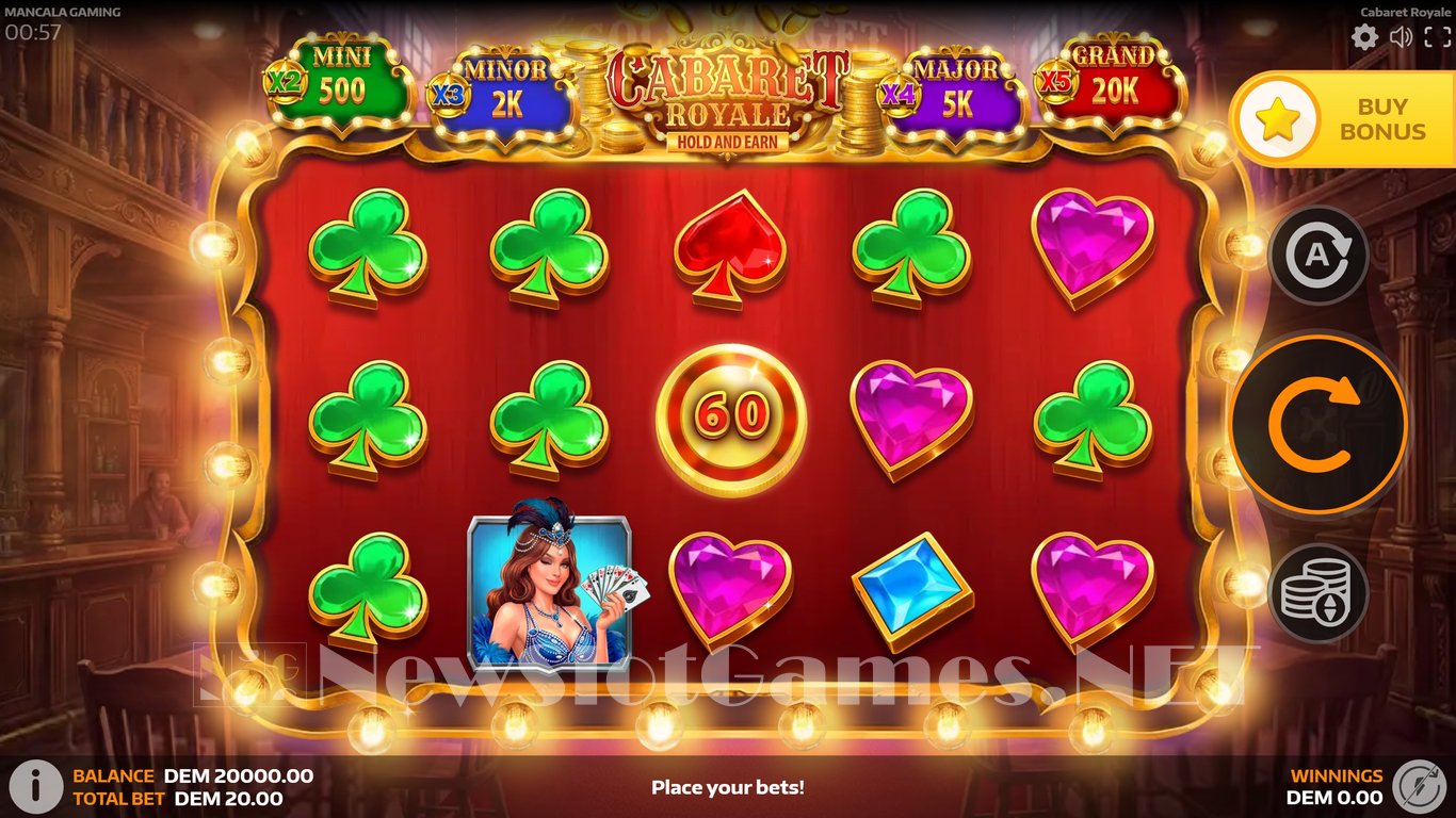 Cabaret Royale Slot Slot Image in Demo - pic. 3