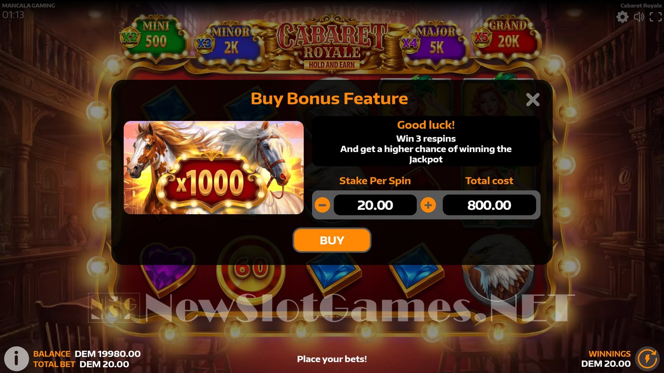 Cabaret Royale Slot Slot Image in Demo - pic. 4
