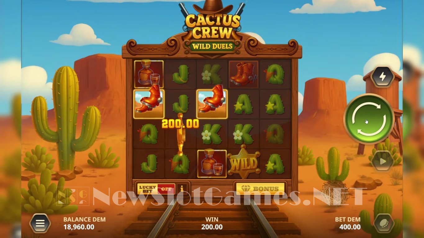 Cactus Crew Wild Duels Slot Slot Image in Demo - pic. 2