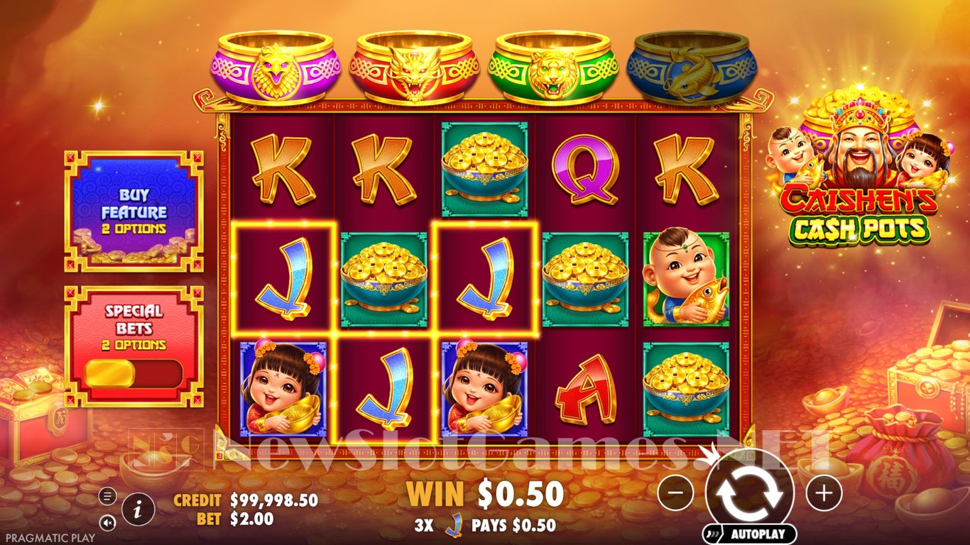 Caishens Cash Pots Slot Demo Image
