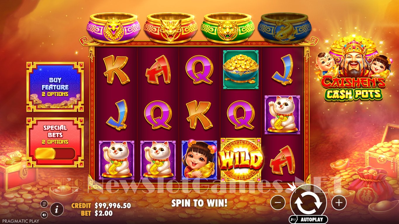 Caishens Cash Pots Slot Slot Image in Demo - pic. 2
