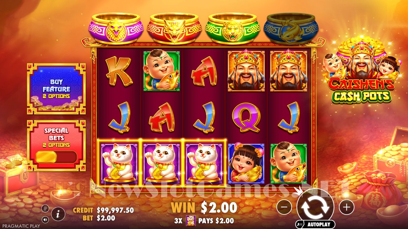 Caishens Cash Pots Slot Slot Image in Demo - pic. 3