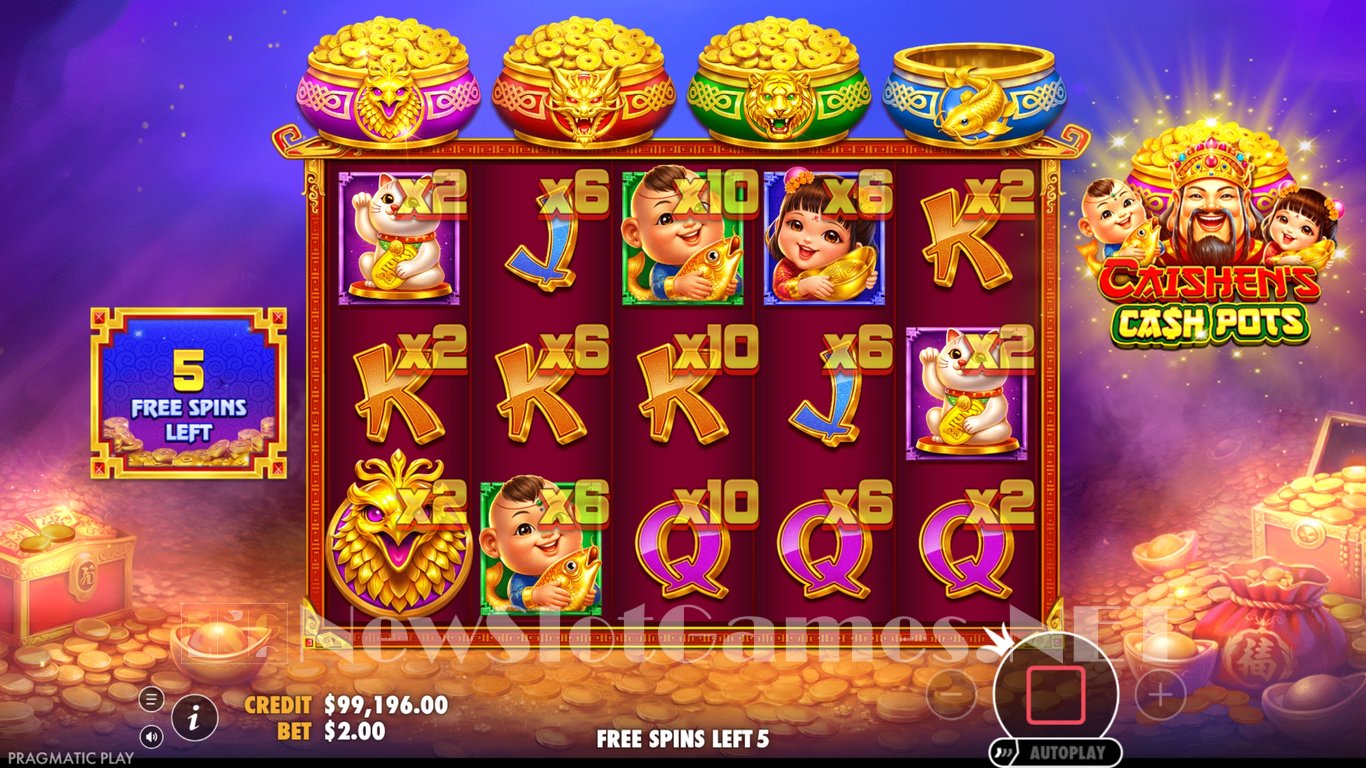 Caishens Cash Pots Slot Slot Image in Demo - pic. 6