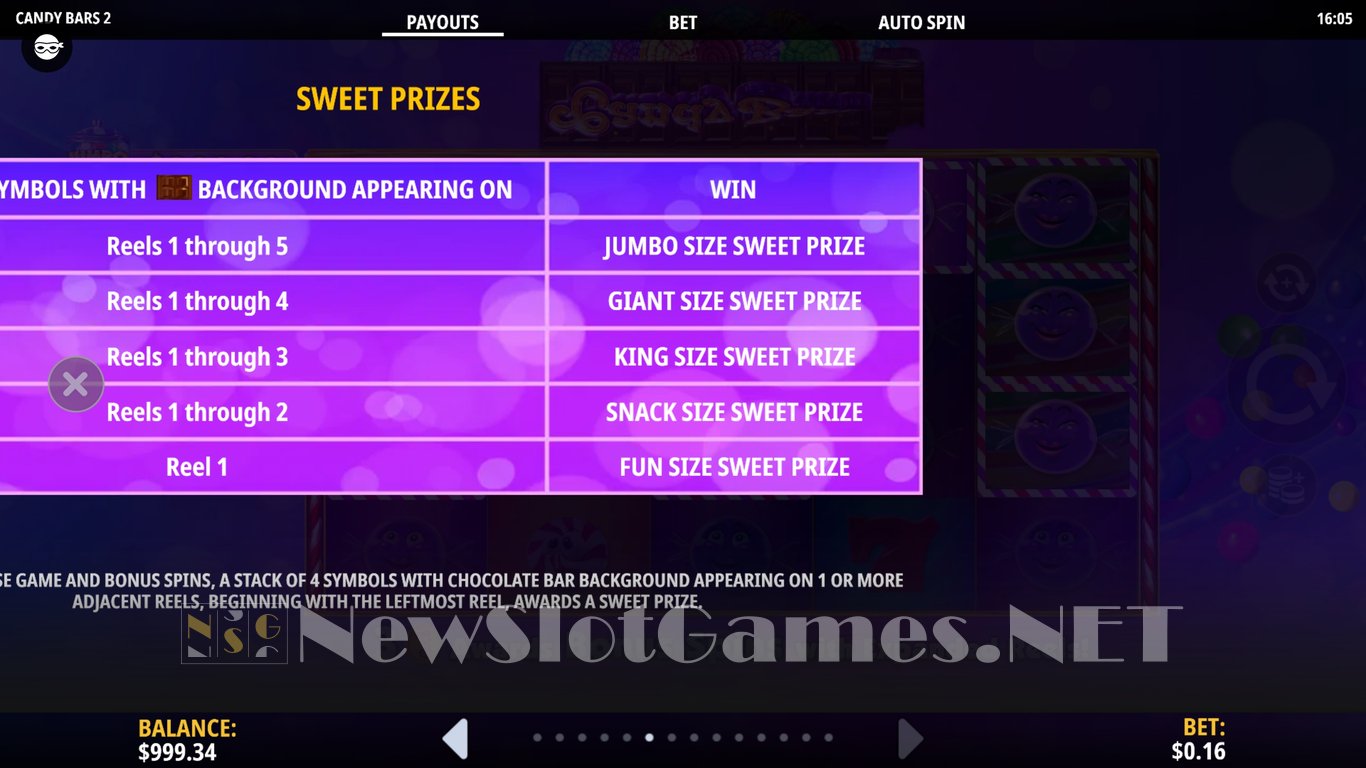 Candy Bars 2 Slot Slot Image in Demo - pic. 8
