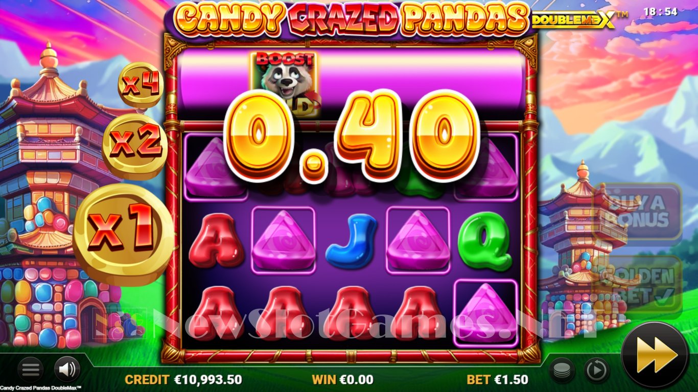 Candy Crazed Pandas DoubleMax Slot Slot Image in Demo - pic. 4