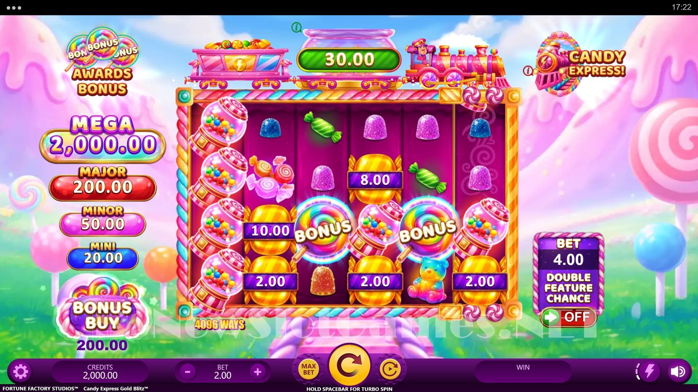 Candy Express Gold Blitz Slot Demo Image