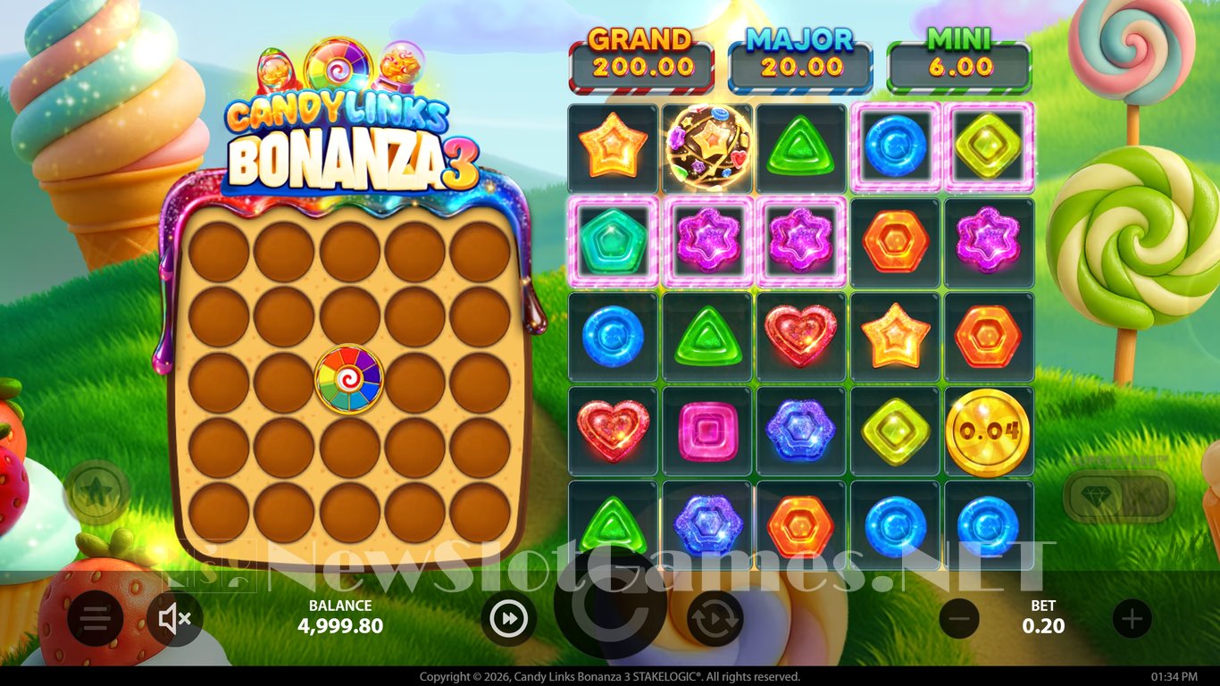 Candy Links Bonanza 3 Slot Demo Image