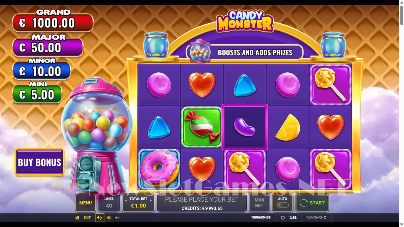 Candy Monster Slot Slot Image in Demo - pic. 3