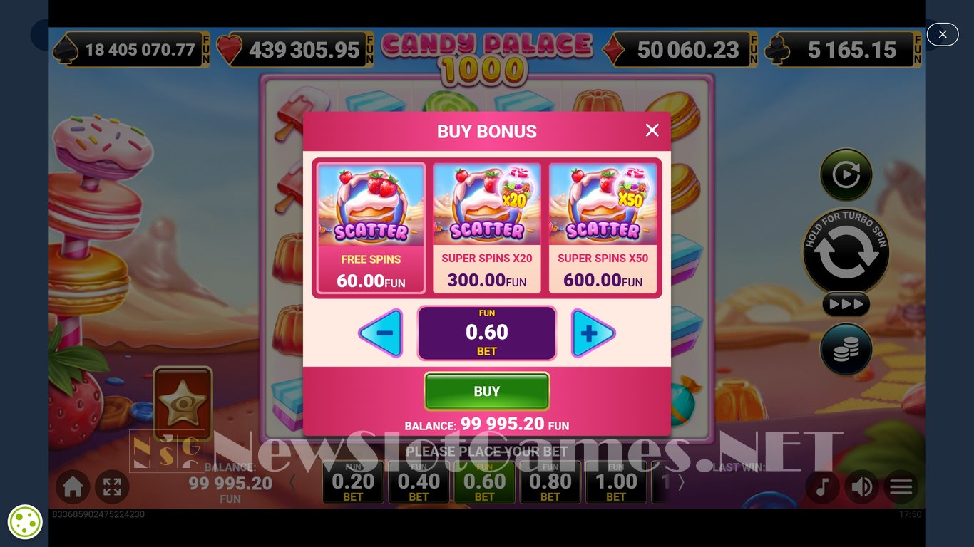 Candy Palace 1000 Slot Slot Image in Demo - pic. 3