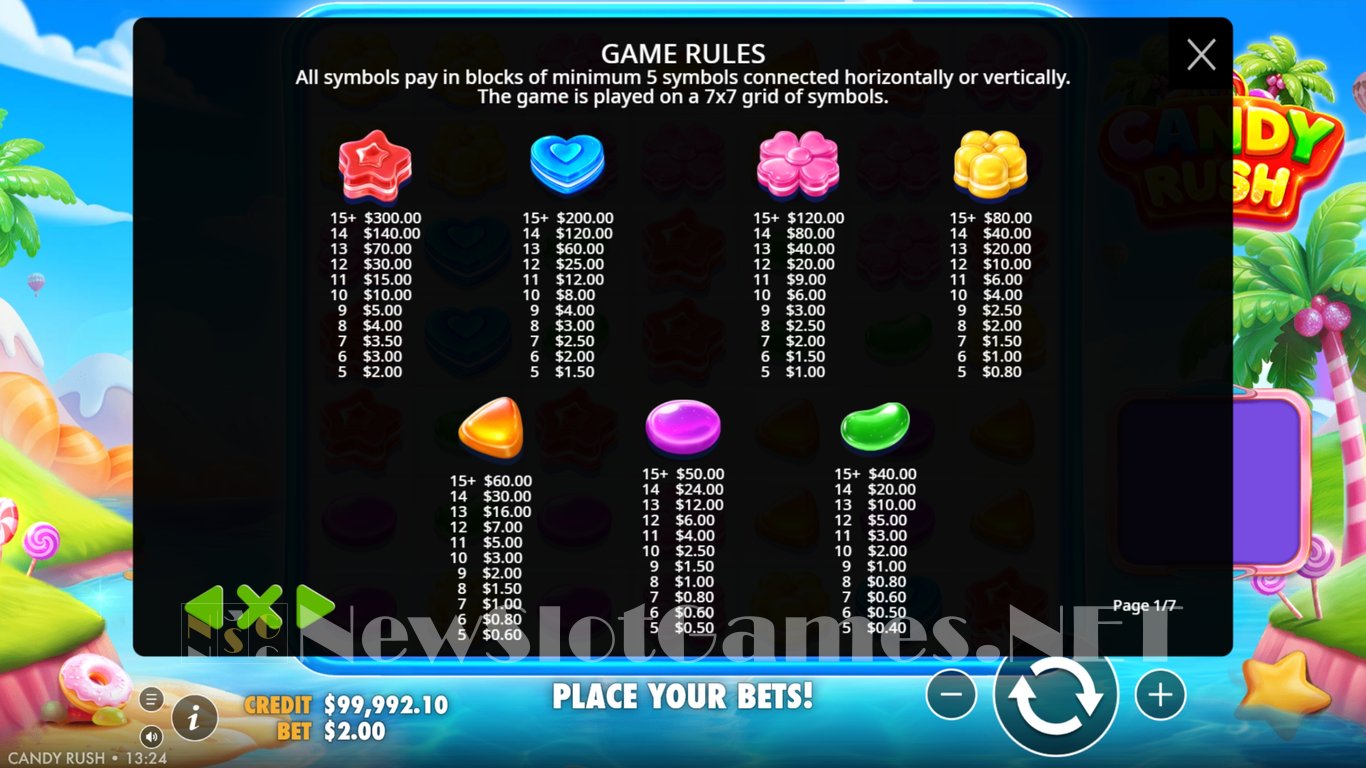 Candy Rush Slot Slot Image in Demo - pic. 4