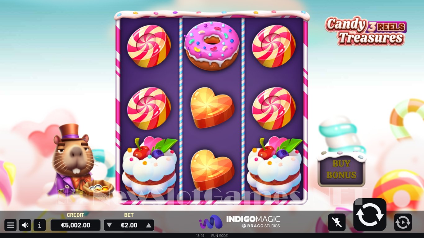 Candy Treasures 3 Reels Slot Slot Image in Demo - pic. 2