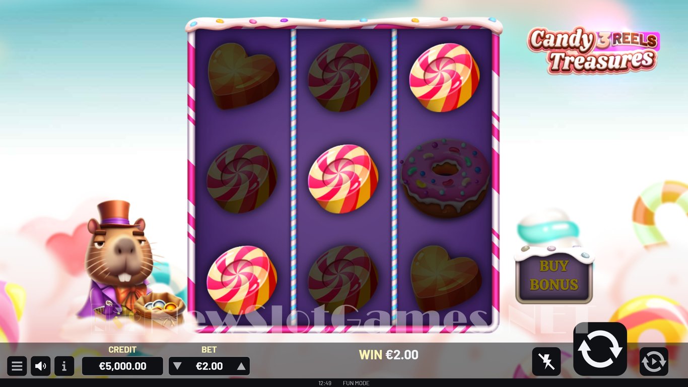 Candy Treasures 3 Reels Slot Slot Image in Demo - pic. 3