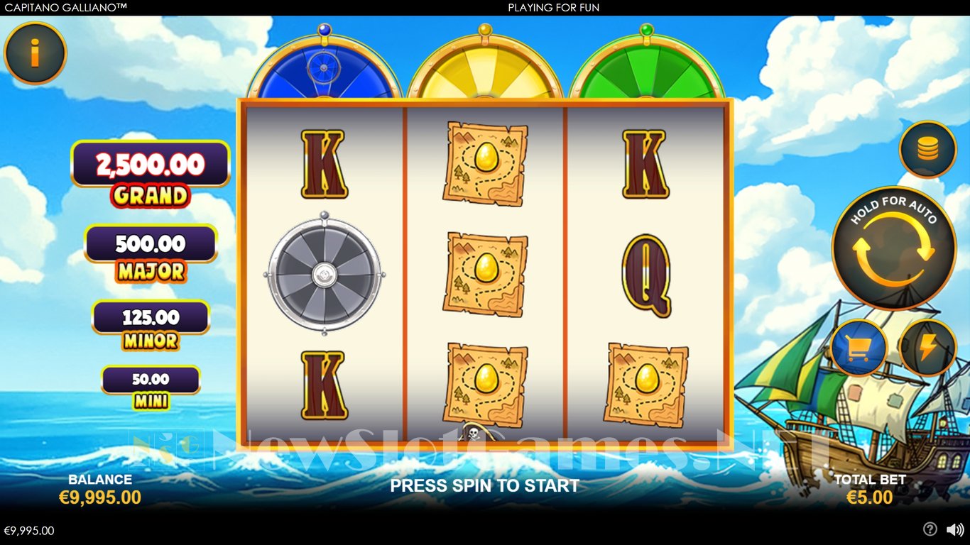 Capitano Galliano Slot Demo Image