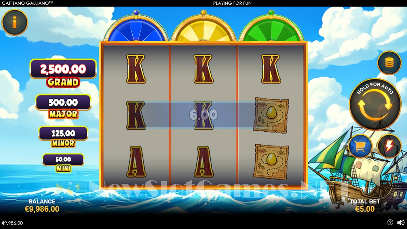 Capitano Galliano Slot Slot Image in Demo - pic. 3