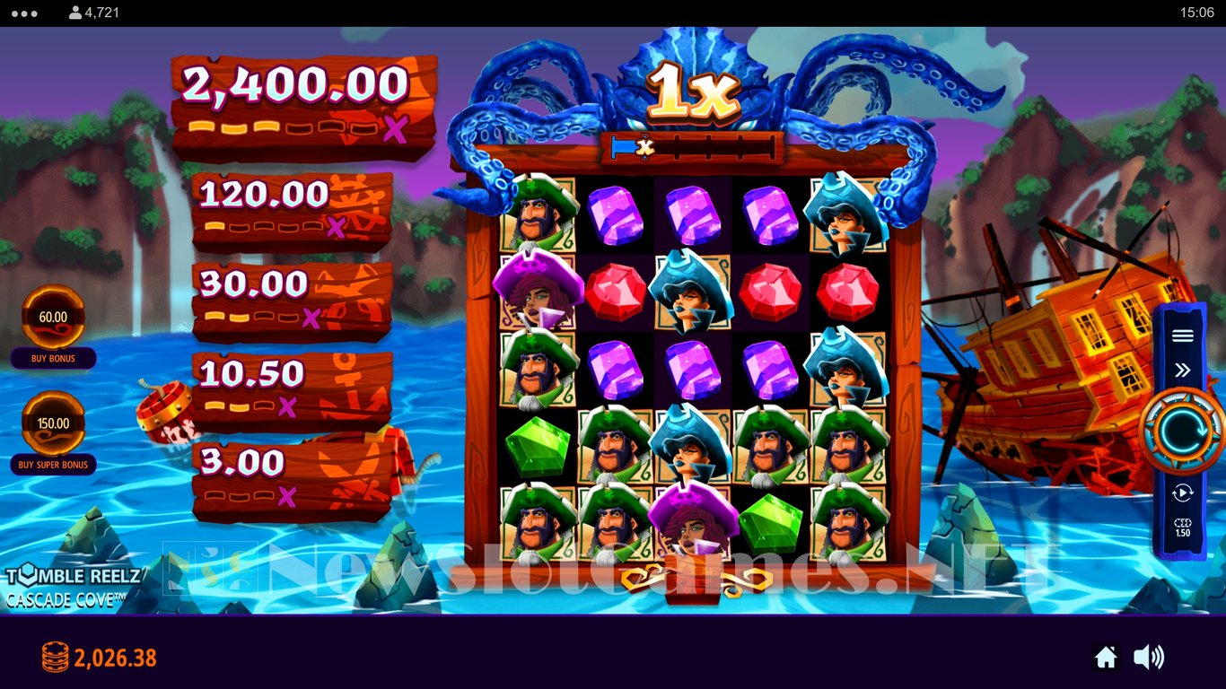 Cascade Cove Slot Slot Image in Demo - pic. 4