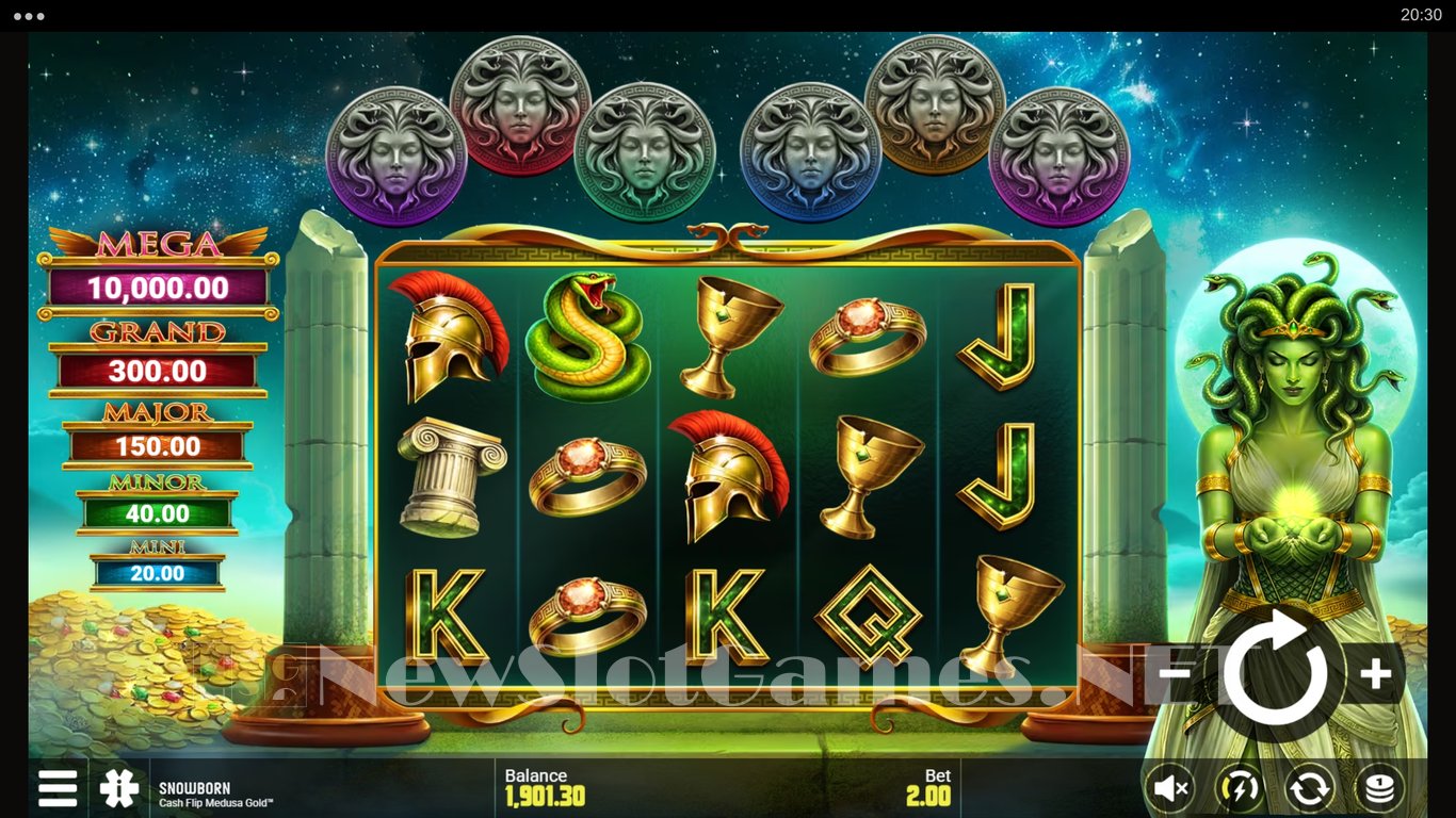 Cash Flip Medusa Gold Slot Slot Image in Demo - pic. 2