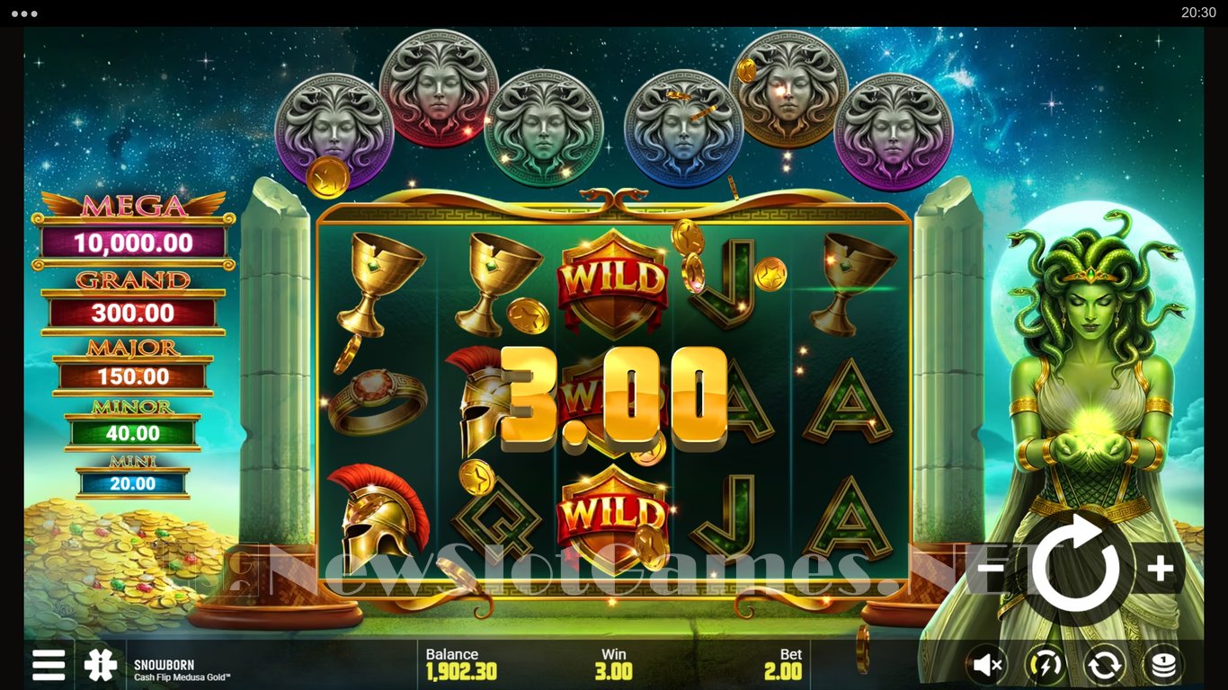 Cash Flip Medusa Gold Slot Slot Image in Demo - pic. 3
